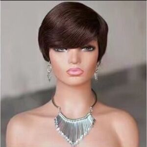 #2 HUMAN HAIR PIXIE WIG